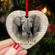 Elephant You And Me We Got This YC0711872CL Ornaments, 2D Flat Ornament