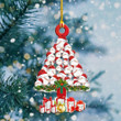 Baseball Christmas Tree Shape YW0511103CL Ornaments