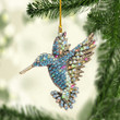 Humming bird NI0212002YJ Ornaments, 2D Flat Ornament