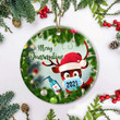 Reindeer Merry Quarantine YW0511187CL Ornaments