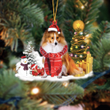 Shetland Sheepdog Christmas YC0811439CL Ornaments
