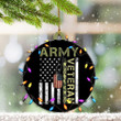 Army Veteran YW0511097CL Ornaments