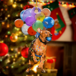 Rhodesian Ridgeback Flying With Bubbles YC0611569CL Ornaments
