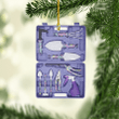 Purple Garden Tools Kit Box NI2311013XB Ornaments