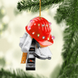 Red Construction Helmet With Engineering Tools NI1711020XB Ornaments, 2D Flat Ornament