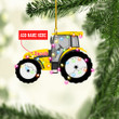 Personalized Tractor NI1311020YC Ornaments, 2D Flat Ornament
