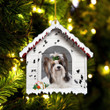 Shih Tzu In Christmas Snow House NI0212009YR Ornaments
