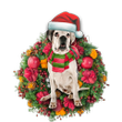 Boxer Dog Christmas YC0811544CL Ornaments, 2D Flat Ornament