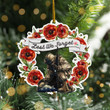 Lest We Forget Veteran YW0511173CL Ornaments