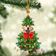Golden Retriever Christmas Tree NI0112008XR Ornaments
