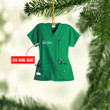 Personalized Green Nurse Uniform NI2411001YC Ornaments