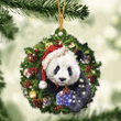 Panda Christmas YC0811283CL Ornaments