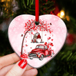 Gnome Red Truck Couple YC0711890CL Ornaments