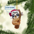 Personalized Sloth XS1011003YI Ornaments