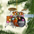 Personalized Drum Christmas XS0511007YR Ornaments
