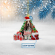 Personalized Basset Hound NI2611001YI Ornaments, 2D Flat Ornament