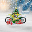 Personalized Motorcross Yellow NI2611005YI Ornaments, 2D Flat Ornament