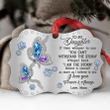 To My Daughter Butterfly YC0711390CL Ornaments, 2D Flat Ornament