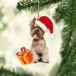 Yorkshire Terrier Dog NI1911015XB Ornaments, 2D Flat Ornament