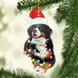 Christmas Bernese Mountain Dog XS0511006YC Ornaments, 2D Flat Ornament