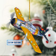 Personalized Air force NI1811003YJ Ornaments, 2D Flat Ornament