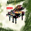 Personalized Piano NI1311053YC Ornaments, 2D Flat Ornament