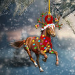 Horse Christmas Light YC0611255CL Ornaments, 2D Flat Ornament