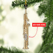Personalized Saxophone NI0212019YR Ornaments, 2D Flat Ornament