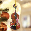 Brown Violin NI1311007XR  Ornaments