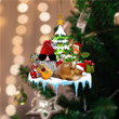 Sheltie Christmas Gnomes Party YC0711137CL Ornaments
