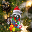 Raccoon Merry Christmas YC0611317CL Ornaments