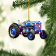 Tractor Christmas NI1311031YR Ornaments, 2D Flat Ornament