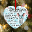 To My Daughter Elephant YC0711817CL Ornaments