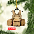 Personalized Military Tactical Combat Safety NI0112018YC Ornaments