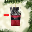 Personalized Red Hairstylist Bag NI2311012XR Ornaments