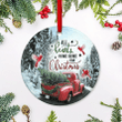Cardinal Red Truck YC0711369CL Ornaments
