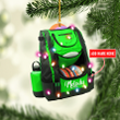 Personalized Green Christmas Dics Golf Bag XS0511024XB Ornaments, 2D Flat Ornament