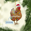 Personalized Chicken XS1311004YI Ornaments