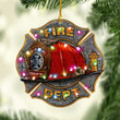 Firefighter NI2011005YJ Ornaments, 2D Flat Ornament