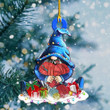 Crochet Gnomies Christmas YC0611378CL Ornaments, 2D Flat Ornament