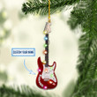 Personalized Electric guitar XS0911001YR Ornaments, 2D Flat Ornament