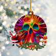 Skull Rainbow Color Love Style YC0611061CL Ornaments, 2D Flat Ornament