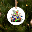 Hippie Gnome YC0711711CL Ornaments, 2D Flat Ornament