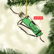 Personalized Green Arrow Bag NI1811009XR Ornaments, 2D Flat Ornament
