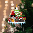 Cane Corso Christmas Gnomes Party YC0711164CL Ornaments, 2D Flat Ornament
