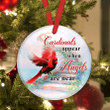 Cardinal When Angels Are Near YC0711565CL Ornaments, 2D Flat Ornament