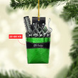 Personalized Green Hairstylist Bag NI2311007XR Ornaments, 2D Flat Ornament