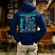 PTSD I Know All These Things And I Am Surviving Them Veteran Hoodie
