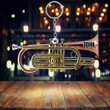 Personalized Cornet Instrument Acrylic Keychain for Cornet Lovers Accessories for him
