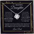 Gifts To My Daughter Necklaces Pendants - Father and Daughter Necklace - Gift from Daddy - Luxury Necklace Silver On Birthday Anniversary - Includes Gift Box - 1